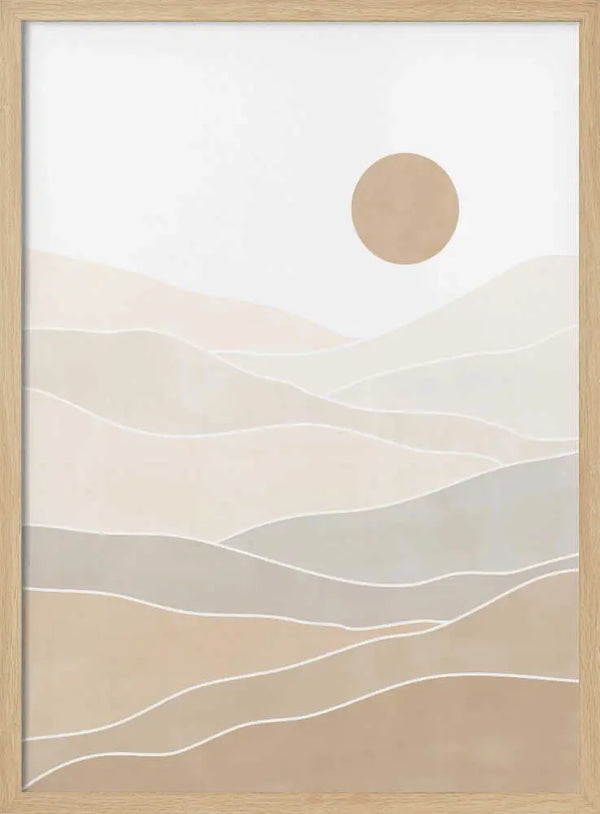 Layered Desert Sun Elena Ristova