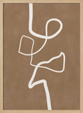 Abstract Flowing Line