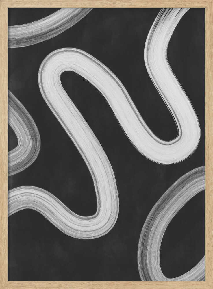 Wavy Lines Abstract