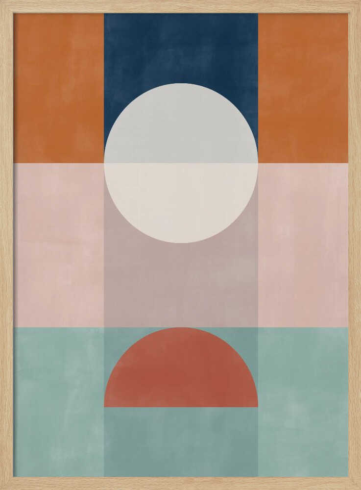 Geometric Color Block