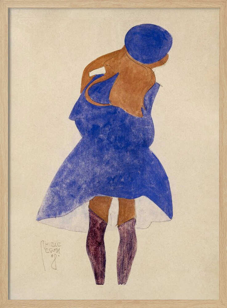 Standing Girl, Back View 1908