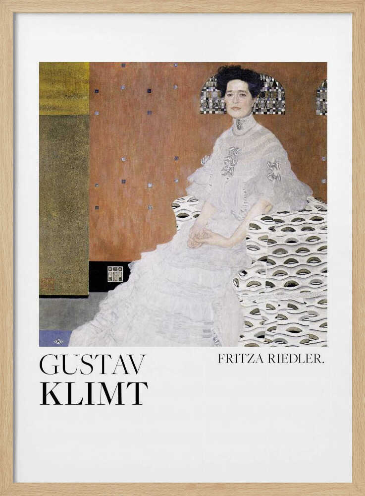 Bildnis Fritza Riedler (1906) Poster