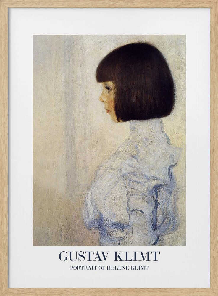 Portrait of Helene Klimt (1898) Poster