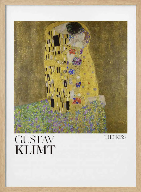 The Kiss (1907–1908) Poster Gustav Klimt