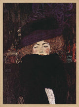 Dame Mit Hut Und Federboa (1909)