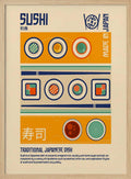 Sushi Japanese Food Print