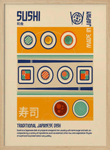 Sushi Japanese Food Print