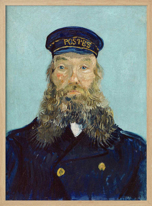 Vincent Van Gogh's Portrait of Postman Roulin (1888) Vincent Van Gogh