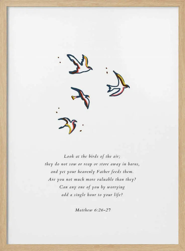 Worry Not Birds ART of living