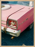 Pink Vintage Car