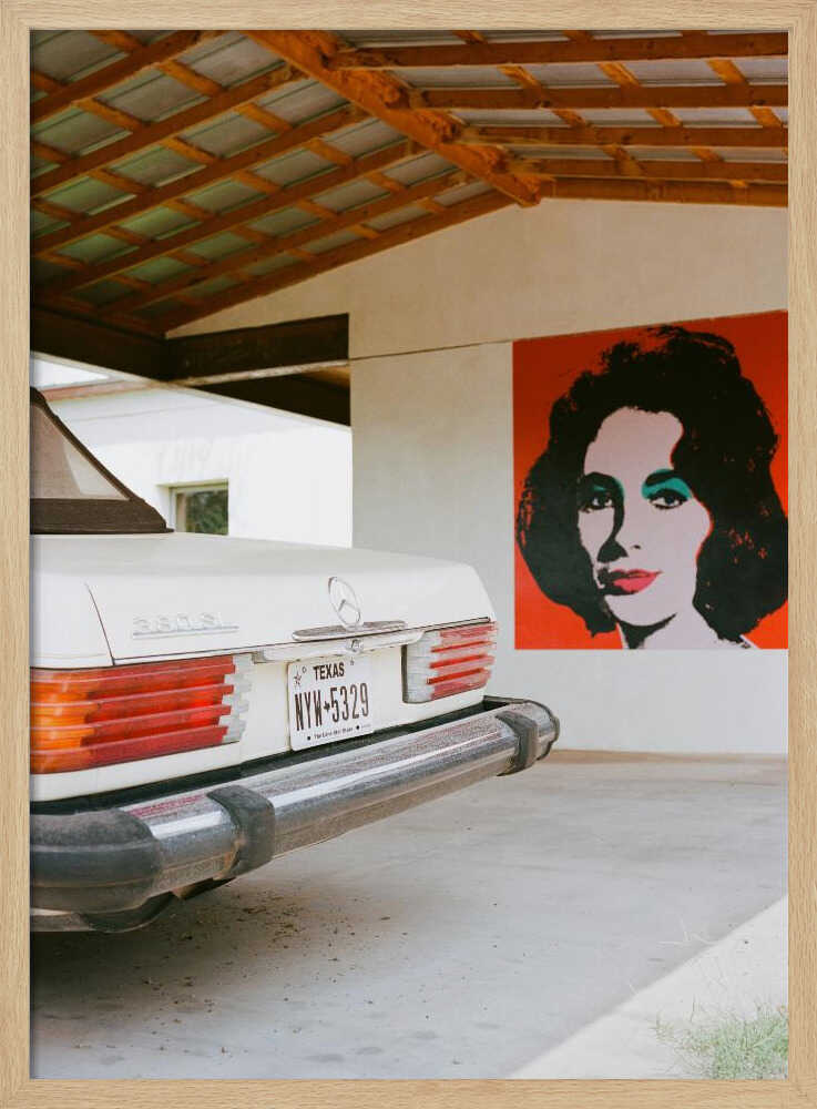 Classic Car Pop Art Art Print UK — Automotive Vibrant Wall Art — Living Room — Wall It All Prints