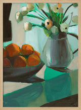 Oranges and White Ranunculus