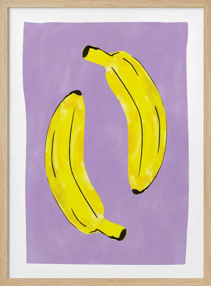Playful Purple Bananas Elena Ristova