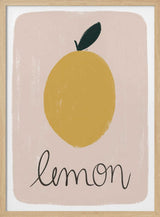 Yellow Lemon Drawing