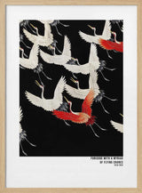 Furisode With a Myriad of Flying Cranes (1910–1920)   Japanese