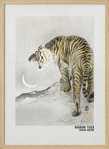 Roaring Tiger Art Poster
