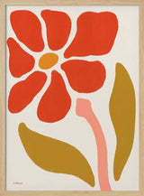 Colorful Retro Flower