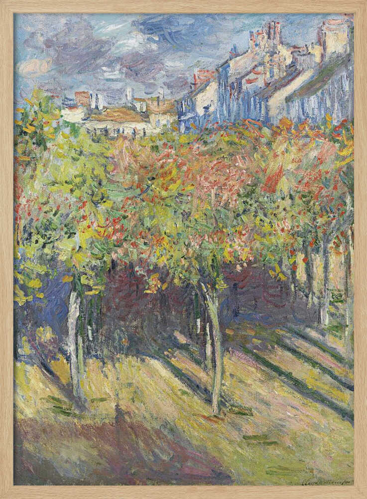 Le Cours Du 14 Juillet Vu De La Maison De Claude Monet Claude Monet