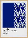 Konjou Gold Blue Waves