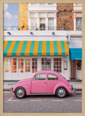Vintage Pink Beetle Street