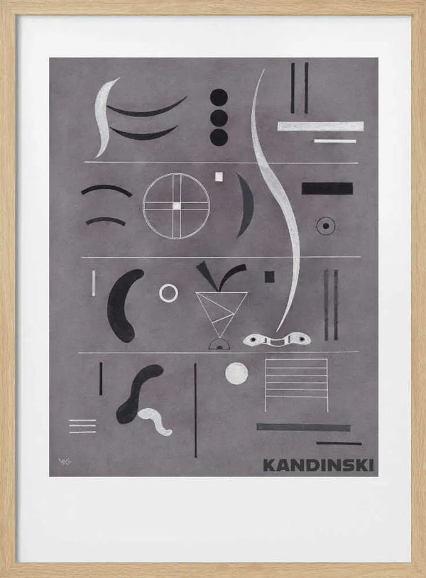 Four Parts (1932) Wassily Kandinsky