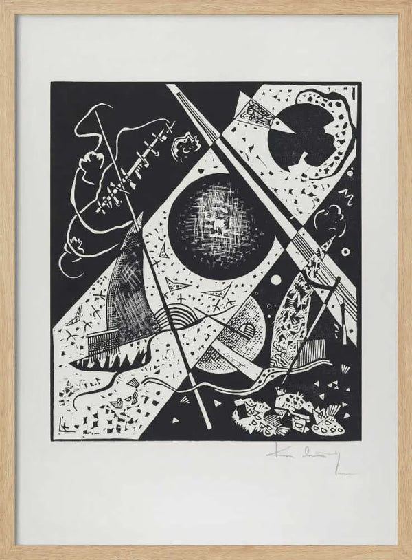 Kleine Welten Vi (small Worlds Vi) (1922) Wassily Kandinsky