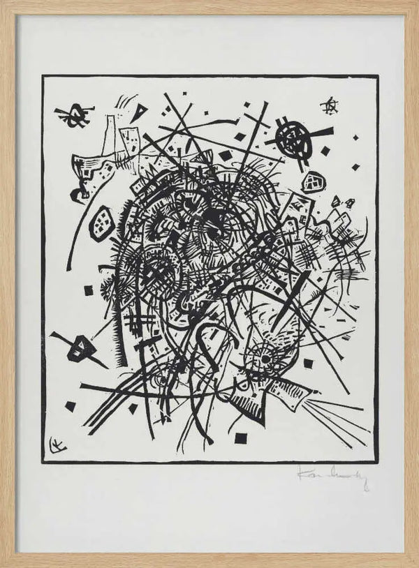 Kleine Welten Viii (small Worlds Viii) (1922) Wassily Kandinsky