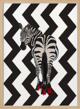 Chic Zebra Red Heels