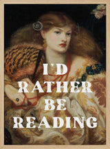 Elegant Lady Reading
