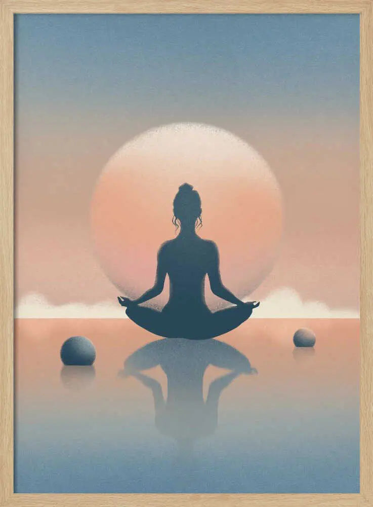 Serene Sunset Meditation Fadil Roze