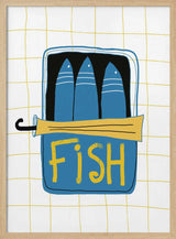 Blue Fish Tin