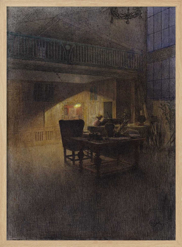 At the Piano Carl Larsson
