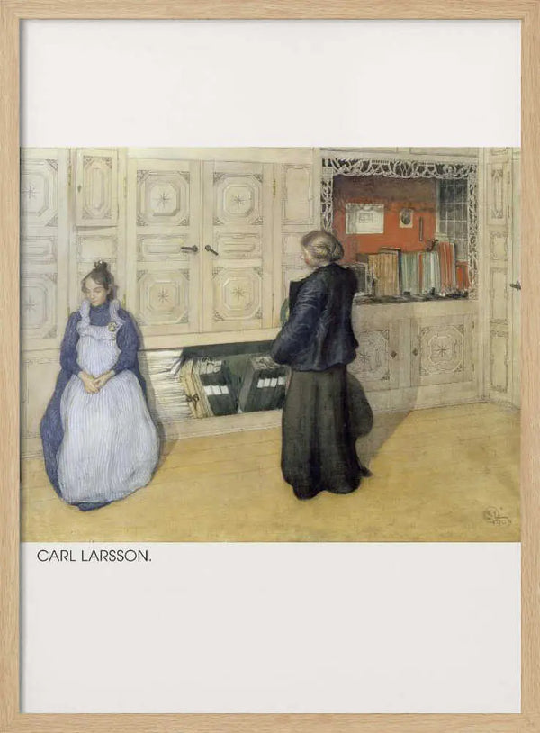 Carl Larsson, Mother and Daughter, 1903, Watercolour 1 Carl Larsson