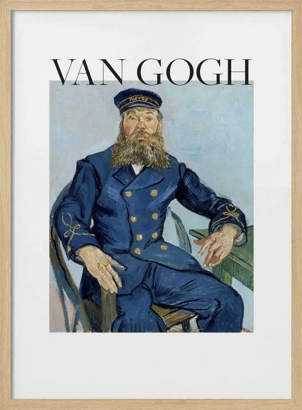 Portrait of the Postman Joseph Roulin (1888) Vincent Van Gogh