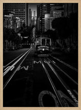San Francisco Cable Car Night Jiahong Zeng
