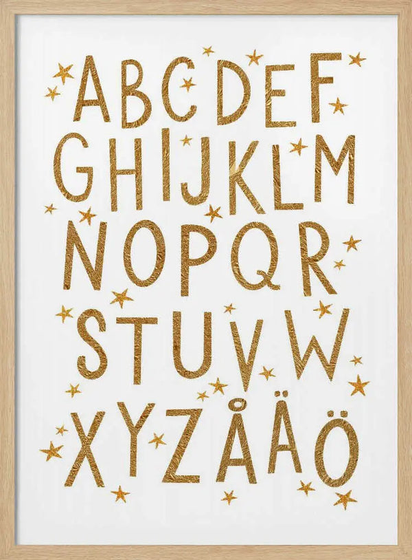 Golden Star Alphabet EMELIEmaria