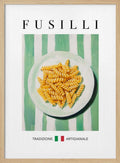Italian Fusilli Plate