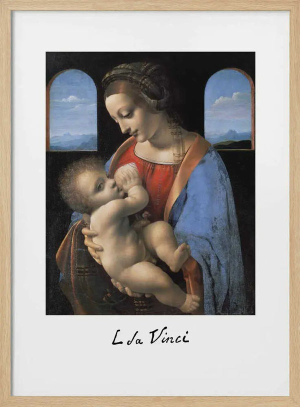 Madonna Litta (mid 1490s) Leonardo da Vinci