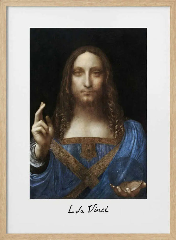 Salvator Mundi (circa 1500) Leonardo da Vinci