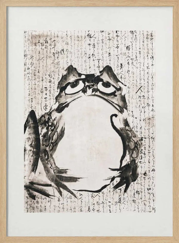 Japanese Frog (late 18th 19th Century) Getsuju
