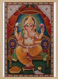 Lord Ganesha Enthroned