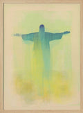 Christ Redeemer Abstract
