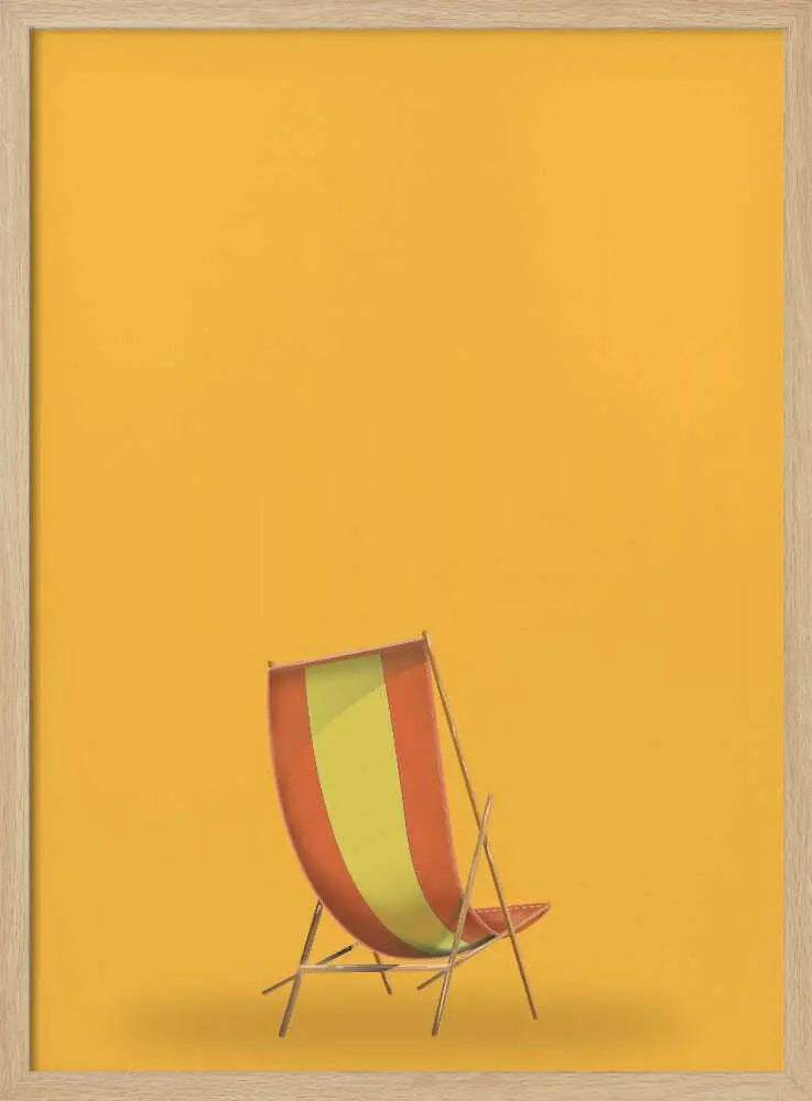 Sunny Striped Beach Chair Nicholas