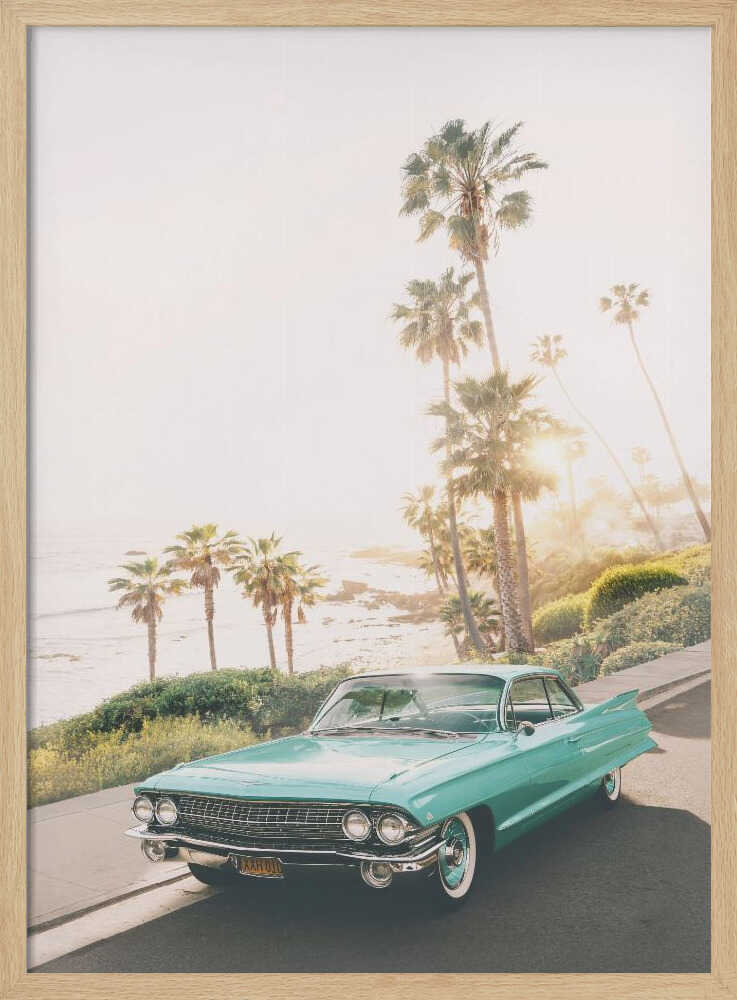 Malibu Classic Art Print UK — Landscape Calm Wall Art — Living Room — Wall It All Prints