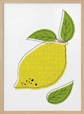 Bright Lemon Illustration