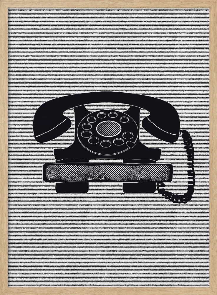 Retro Rotary Telephone