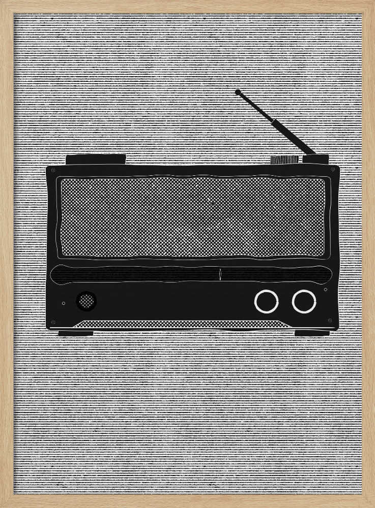 Retro Radio Static
