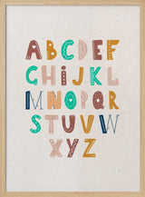 Playful Boho Alphabet