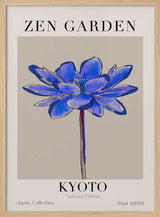 Tranquil Bloom Art Print UK — Japanese Calm Wall Art — Bedroom — Wall It All Prints