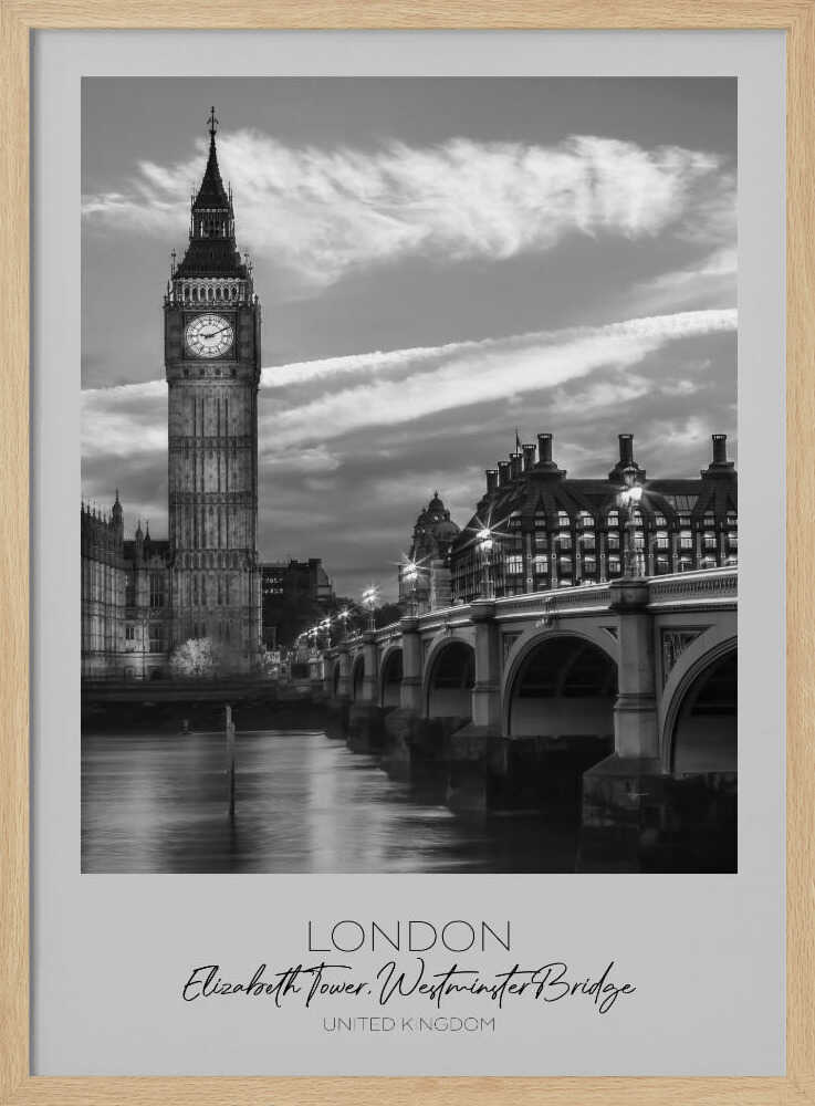Big Ben Westminster Dusk Melanie Viola